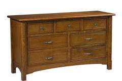 This is our custom West Lake 7 drawer dresser This is a beautiful dresser and its made in different sizes.