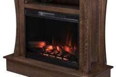 With the flip top open the Eldorado fireplace offer quick convenient access to any component you may need. DVD, Blu-Ray, satellite, stereo, or more can be added.  Have it customized to fit your needs.