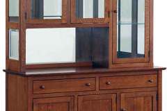 PLW-Amish-Furniture-Cambridge-Hutch-Mirror-PLW0030