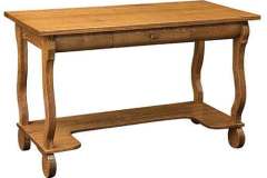 The library table in the Hampton style is shown here. It fills a need for that student in your family.
