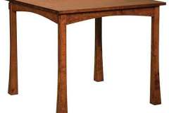 Here is Amish built 42" high Lakewood Pub Table. Feel free have it made in a different wood and stain color.