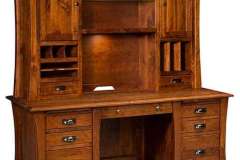 LW-Amish-Custom-Office-Arts-Crafts-Wall-Desk-LA-322-WD