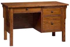 LW-Amish-Custom-Office-Centennial-Single-Pedestal-Desk-LA-122