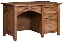 LW-Amish-Custom-Office-Kensing-Single-Pedestal-Desk-LA-277-SP