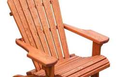 Seen here with a Canyon Brown stain is our Amish made Adirondack Arm Chair. This is available in other sizes of chairs, rockers, and gliders.