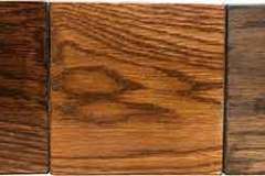 This shows just one of the many stains we have available. It is the Antique Walnut stain.