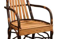 Deluxe Captain Chair Custom Amish Built With Arms.