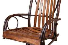 Rustic Bendwood Custom Amish Built Chair.