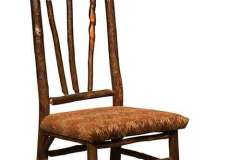 Wagon Wheel Rustic Amish Custom Built Side Chair.