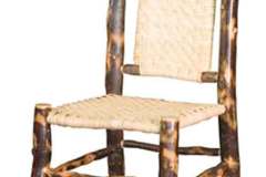 Cane Amish Made Rustic Diner Chair.
