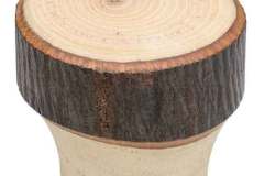 Round Rustic Amish Made Knob.