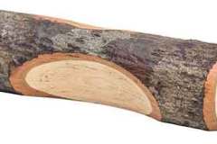6 in Amish Made Custom Scoop Drawer Pull.