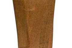 This is another style of a Glacier table leg that is custom designed by our Amish builders. Either one goes with many different style tables.