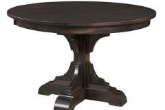 Not Clifford the Big Red Dog but Clifford the custom Amish crafted single pedestal table can be yours easily enough. Have it as a solid top table or put up to 2 leaves in it as well. We will gladly help you with every choice so you will know what you are getting.