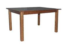 For anyone looking for a table that is less costly than most this 3/4" thick economy leg table that is Amish crafted is the answer. This is a great table for someone who has downsized or just needs a table for 2-4 people in a smaller area.