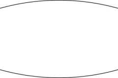 Here is the boat shaped table top design. Generally used for larger tables.