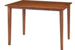 This Gathering table is shown with Shaker legs.