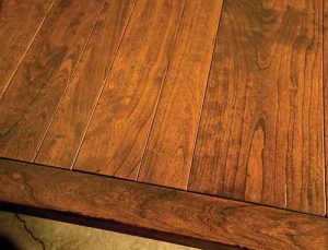 Custom Jacoby plank top table