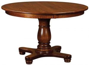 Mason single pedestal table