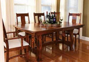 Reno Trestle Table and chairs