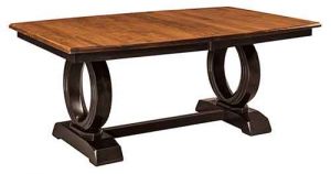 Custom Amish built Saratoga Trestle table