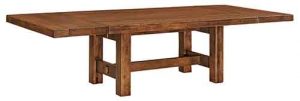 Wellington Trestle table with leaves