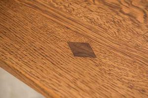 Grand Central table with inlay