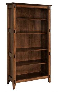 Amish Custom Made Living Room Bungalow Bookcase.