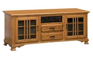 Amish Made Custom Living Room Heritage TV Stand SC 063 H.