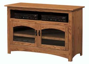 Amish Custom Built Living Room Mission Style TV Stand SC 046 M.