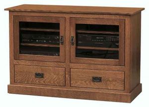 Custom Amish Made Living Room Mission TV Stand SC 050 M.
