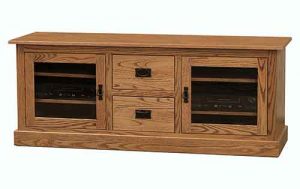 Hand Made Amish Custom Living Room Mission TV Stand SC 062 M.
