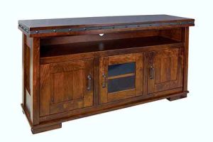 Hand Crafted Amish Custom Living Room Pasadena TV Stand SC 65.