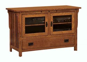 Small Solid Wood TV Stand - Free Delivery