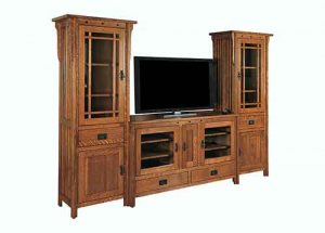 Amish Custom Living Room Royal Mission Two Towers SC 3260T