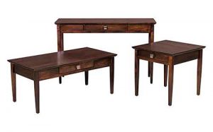 Custom Amish Crafted Venice Open Tables.