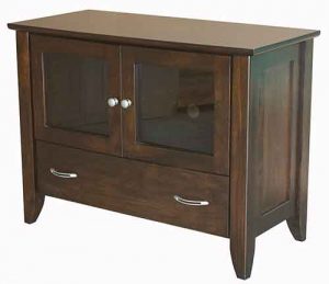 Hand Crafted Custom Amish Living Room Jaymont TV Stand.