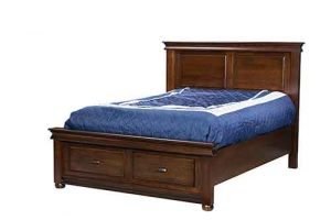 Manchester Amish Custom Made Storage Bed.