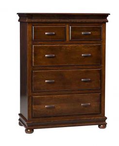 Custom Made Amish Manchester Chest of Drawers.
