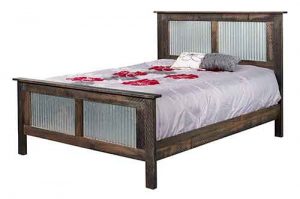 Prairie Mission Amish Custom Built Bed.