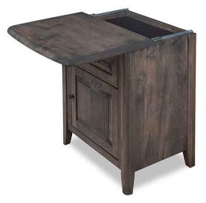 Custom Built Amish Bedroom Bay Pointe Night Stand With Hidden Opening.