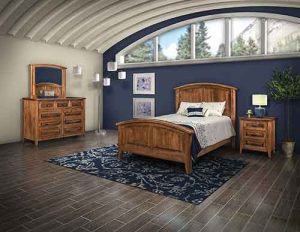 Bay Pointe Amish Crafted Bedroom Furniture Set.