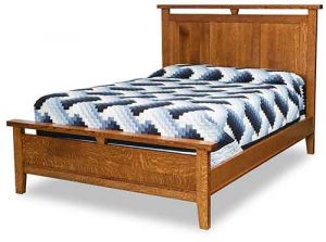 Amish Built Bedroom Furniture Sierra Mission Bed.