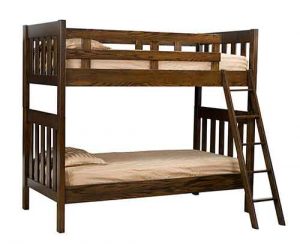 Custom Crafted Amish Children's Bunk Bed.