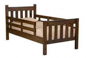 Custom Made Amish Children's Detachable Bunk Bed.