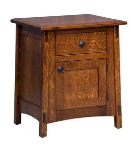 Solid Hardwood McCoy Amish Made Night Stand.
