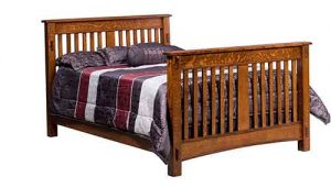 Custom Amish Made McCoy Convertible Children's Bed.