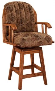 Amish Custom Chairs Delray Swivel