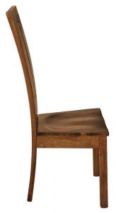 Amish Custom Delphi Side Wood Seat