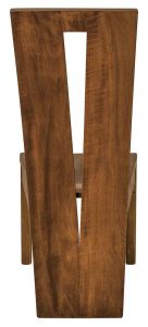 Amish Custom Chairs Delphi Side Wood Seat